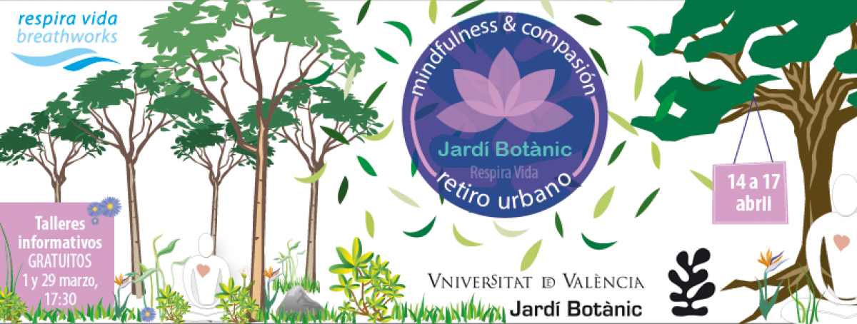 mindfulness jardin botanico