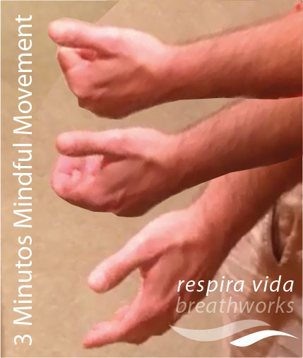 mano en movimiento